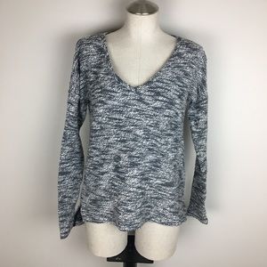 Paige Ash V-Neck Sweater Martine Cotton Slub